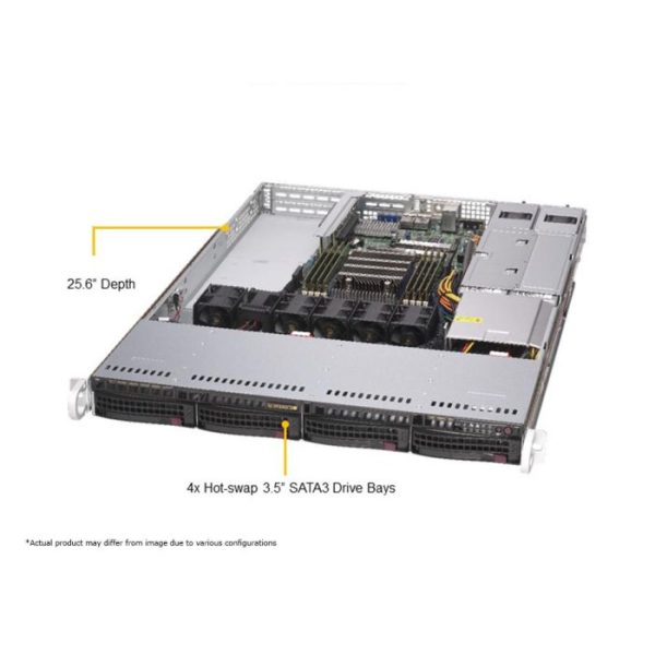 Supermicro 1U WIO A+ SuperServer (AS -1014S-WTRT)