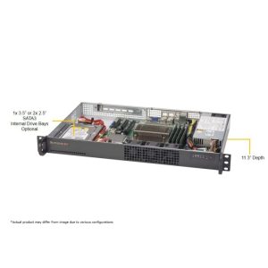 Supermicro 1U Mainstream SuperServer (SYS-5019S-L)