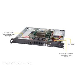 Supermicro 1U Mainstream SuperServer (SYS-5019S-ML)