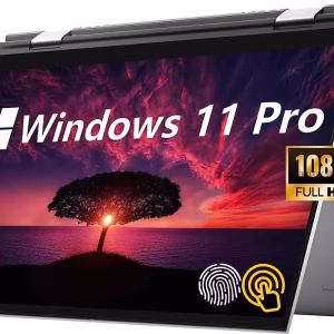 Dell Inspiron 14 5410 2-in-1 Convertible Business Laptop, 14” FHD Touchscreen, 11th Gen Intel Core i5-1135G7, Windows 11 Pro, 16GB RAM 512GB SSD, Fingerprint Reader, Backlit Keyboard