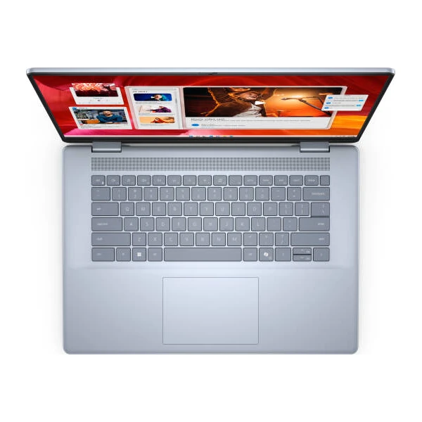 Dell Inspiron 16 7640 2-in-1 Laptop (2025) – Intel Core Ultra 7 155H, 16GB RAM, 1TB SSD, 16″ IPS LED FHD Touchscreen, Windows 11, Ice Blue – 1 Year Warranty | 62J95
