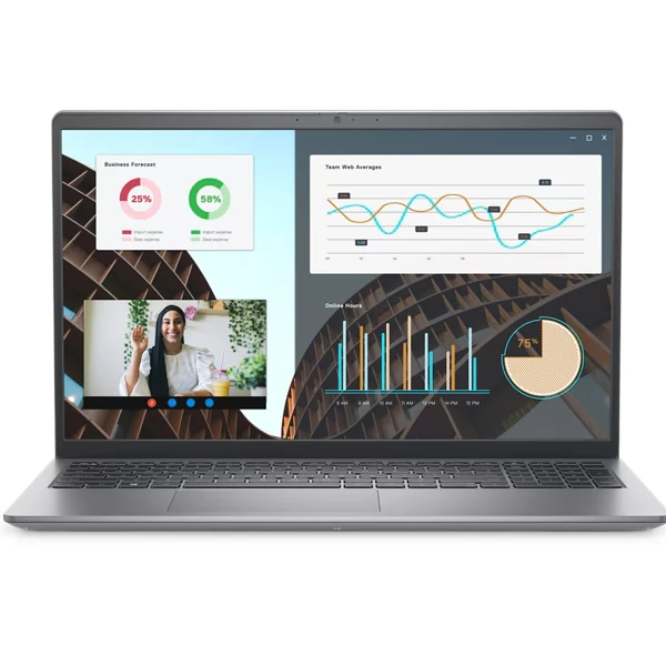 Dell Vostro 3530 (V3530-I7-VPN) Laptop – Intel Core i7-1334U, 8GB RAM, 512GB SSD, 15.6″ FHD, DOS – Black – 1 Year Warranty – Factory Sealed