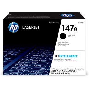 HP 147A Original Toner Cartridge for HP LaserJet Enterprise M610, M611, M612, MFP M634, MFP M635, MFP M636 series - Black
