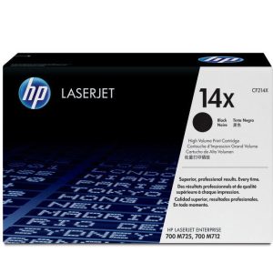 HP 14X Original Toner Cartridge for HP LaserJet Enterprise 700 Printer series - Black