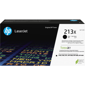 HP 213X Original Toner Cartridge for HP LaserJet Enterprise 5700, 5800, 6700, 6701, 6800, 6801 - Black