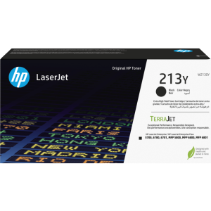 HP 213Y Original Toner Cartridge for HP LaserJet Enterprise 5700, 5800, 6700, 6701, 6800, 6801 - Black