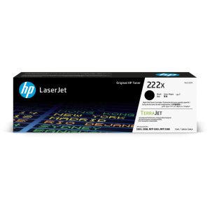 HP 222X Original Toner Cartridge for HP LaserJet Pro 3203, 3288, MFP 3303, MFP 3388 Printer Series - Black