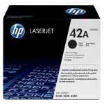HP 42A Original Toner Cartridge for HP LaserJet 4240, 4250, 4350 Printer series - Black