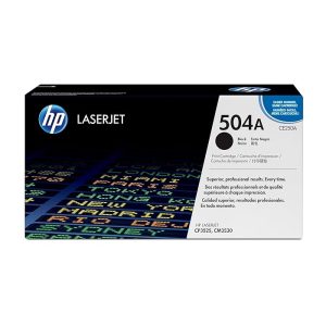 HP 504A Original LaserJet Toner Cartridge - Black