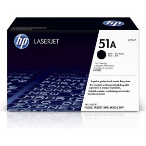 HP 51A Original Toner Cartridge for HP LaserJet P3005, MFP M3035, MFP M3027 Printer series - Black