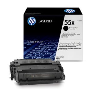 HP 55X Original Toner Cartridge for HP LaserJet Enterprise P3015dn, P3015n, P3015d, P3015x, 500 MFP M525f, 500 MFP M525dn, Pro MFP M521dn, Flow MFP M525c Printer - Black