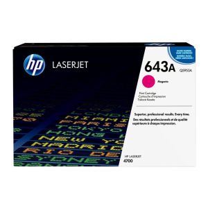 HP 643A Original LaserJet Toner Cartridge - Magenta