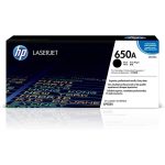 HP 650A Original LaserJet Toner Cartridge - Black