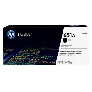 HP 651A Original LaserJet Toner Cartridge - Black