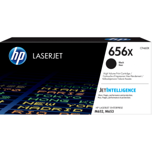 HP 656X Original Toner Cartridge for HP LaserJet Enterprise M652, M653 series printers - Black