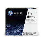 HP 81X Original Toner Cartridge for HP LaserJet Enterprise M604dn, M604n, M605dh, M605dn, M605n, M605x, M606dn, M606x, Flow MFP M630h, M630z, M630f, M630dn Printers - Black