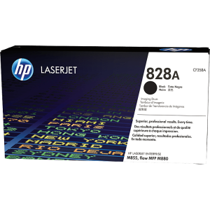 HP 828A Original Image Drum for HP LaserJet Enterprise M855, Flow M830, M880, M775 - Black