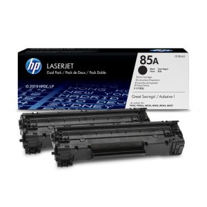 HP 85A 2-Pack Original Toner Cartridges for HP LaserJet Pro M1132, M1136, M1139, M1212, M1214, M1217, M1219, P1102, P1109, P1566 Printers - Black