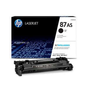 HP 87AS Original Toner Cartridge for HP LaserJet Enterprise M506dh, M506dn, M506n, M506x, Flow MFP M527c, M527z, M527dn, M527f, M501dn, Pro M501dn, M501n Printers - Black