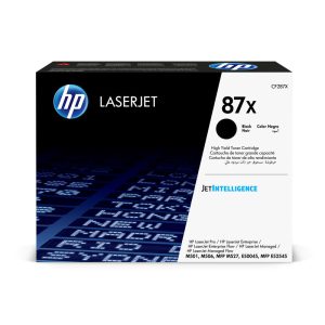HP 87X Original Toner Cartridge for HP LaserJet Enterprise M506dh, M506dn, M506n, M506x, Flow MFP M527c, M527z, M527dn, M527f, M501dn, Pro M501dn, M501n Printers - Black