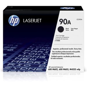 HP 90A Original Toner Cartridge for HP LaserJet Enterprise 600 M601n, M603n, M603dn, M602n, M602x, M602dn, M601dn, M4555 MFP Printer series - Black