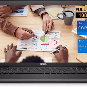 Dell Business Laptop Latitude 3520, 15.6″ FHD Display, Intel i7-1165G7, 32GB RAM, 1TB SSD, Webcam, USB-C, HDMI, Wi-Fi 6, Windows 11 Pro