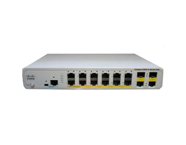 Cisco WS-C2960C-12PCL-RF Catalyst 2960-C Series 12-Ports PoE Switch | WS...
