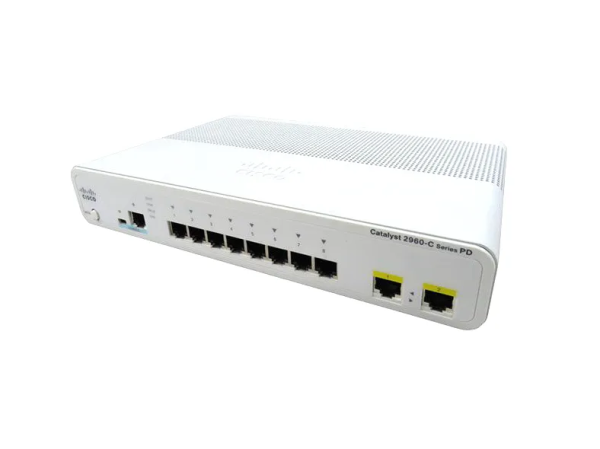 Cisco WS-C2960CPD-8TT-L Catalyst 2960-C Series 8-Ports PoE FE Switch | W...
