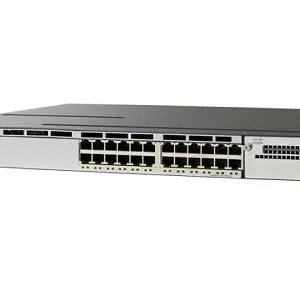 Cisco WS-C3750X-24P-E 24 x Ports RJ-45 PoE+ L3 Ethernet Switch | WS-C375...