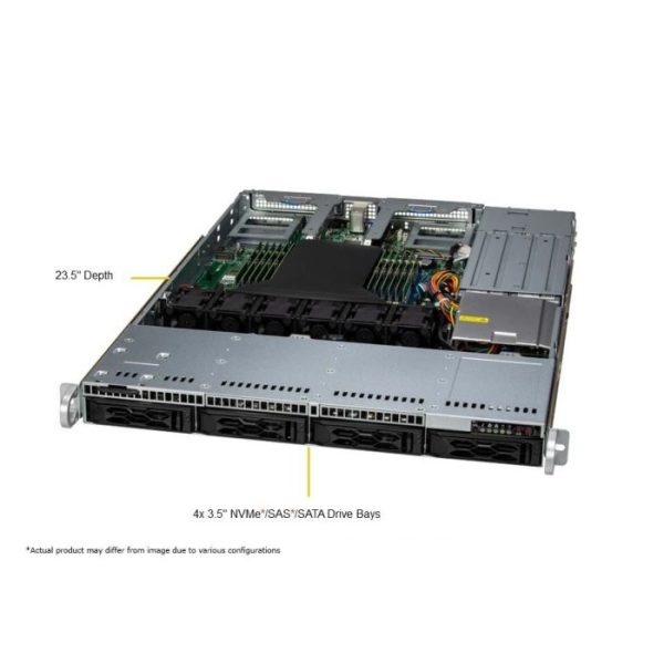 Supermicro 1U A+ CloudDC SuperServer (AS -1015CS-TNR)