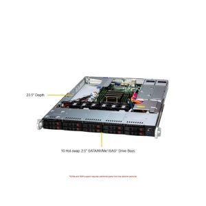 Supermicro 1U WIO A+ Server (AS -1115SV-WTNRT)