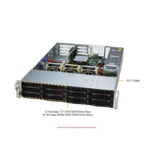 Supermicro 2U WIO A+ Server (AS -2015SV-WTNRT)