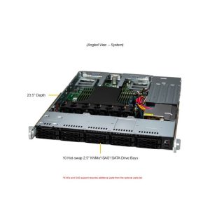 Supermicro 1U Gold Series CloudDC A+ Server (AS -1115CS-TNR-G1)