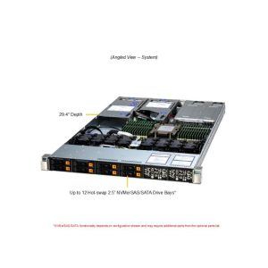 Supermicro 1U Gold Series Hyper A+ Server (AS -1115HS-TNR-G1)