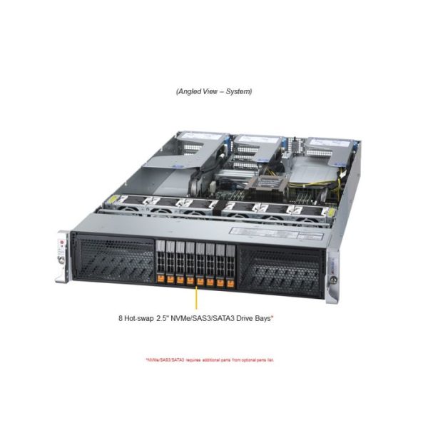 Supermicro 2U Rack SuperWorkstation (AS -2115HV-TNRT)