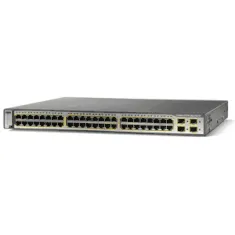 Cisco WS-C3750G-48PS-E Catalyst 3750G-48P 48-Ports PoE 1GbE Switch | WS-...