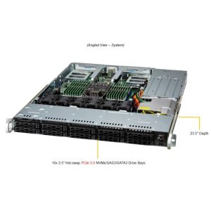 Supermicro 1U Gold Series CloudDC Server (SYS-111C-NR-G1)