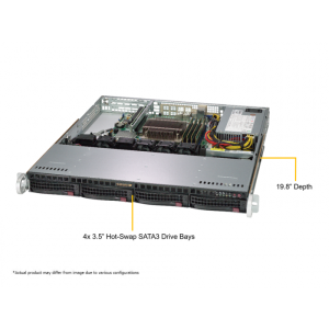 Supermicro 1U Mainstream SuperServer (SYS-5019C-M)