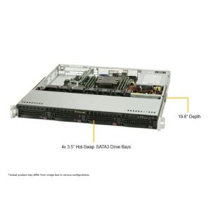 Supermicro 1U Mainstream SuperServer (SYS-5019P-M)