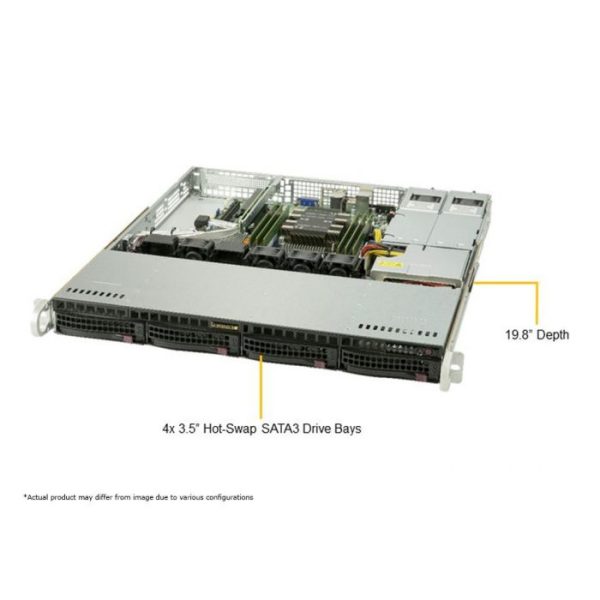 Supermicro 1U Mainstream SuperServer (SYS-5019P-MR)