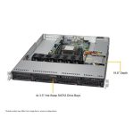 Supermicro 1U WIO SuperServer (SYS-5019P-WT)