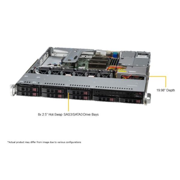 Supermicro 1U Mainstream SuperServer (SYS-110T-M)