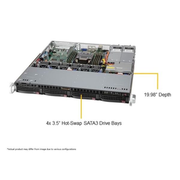 Supermicro 1U Mainstream SuperServer (SYS-510P-MR)