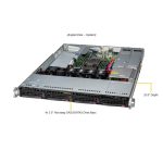 Supermicro 1U Gold Series WIO Server (SYS-511E-WR-G1)