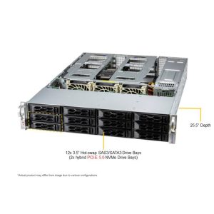 Supermicro 2U CloudDC SuperServer (SYS-521C-NR)