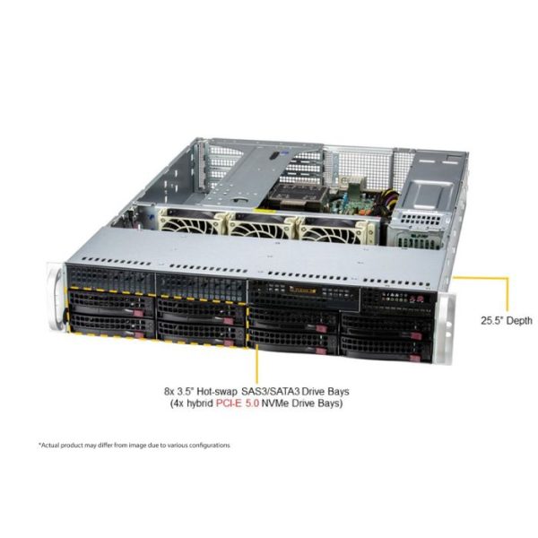 Supermicro 2U WIO SuperServer (SYS-521E-WR)