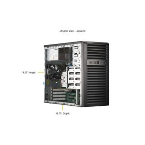 Supermicro SYS-531R-I Xeon E-2400 Mini-Tower Server/Workstation