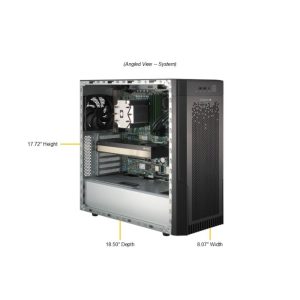 Supermicro Mid-Tower SuperWorkstation (SYS-532AW-C)