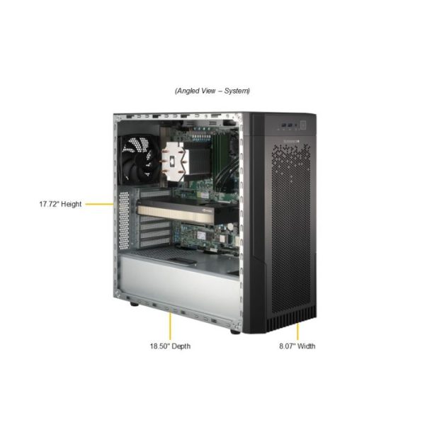 Supermicro Mid-Tower SuperWorkstation (SYS-532AW-C)