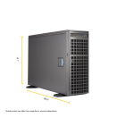Supermicro SYS-540A-TR Single Xeon Scalable GPU SuperWorkstation Full-Tower